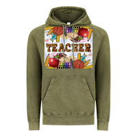 Vintage Olive Western Teacher Vintage Hoodie - LillyAllenDesigns