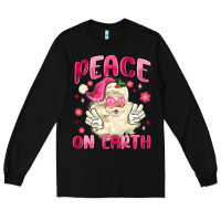 Black peace on earth Long Sleeve Tee - MaliasSmallBusiness
