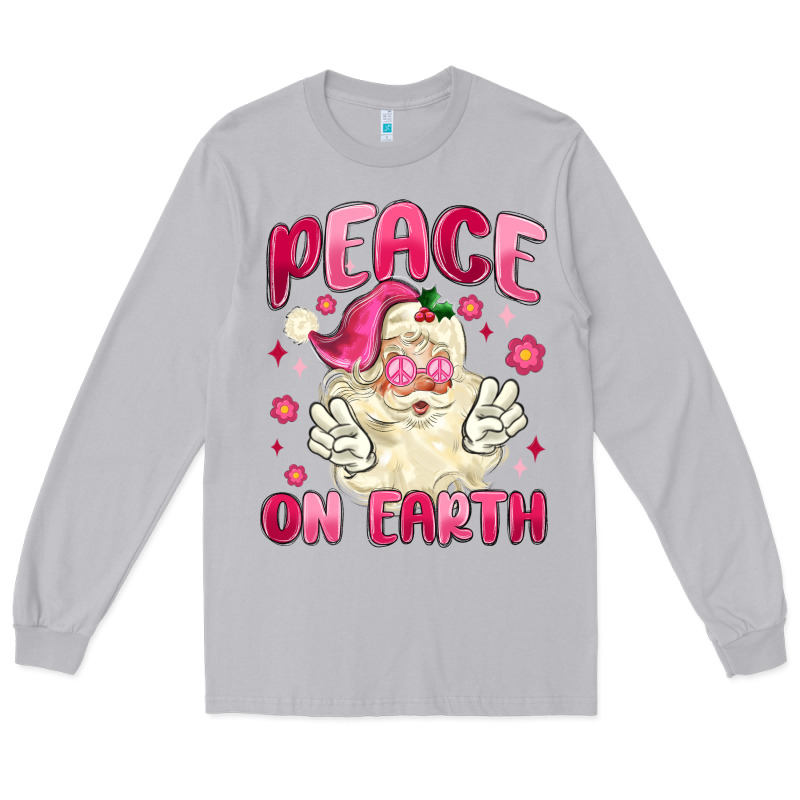 Peace On Earth Long Sleeve Tee by MaliasSmallBusiness | Teevron