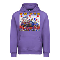 Fourth Of July Truck American Flag Urban Hoodie | Teevron