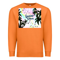 Carrot summer vibes with birds Premium Sweatshirt - TumblerDesignByShophia