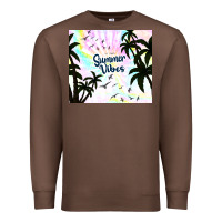 Chestnut summer vibes with birds Premium Sweatshirt - TumblerDesignByShophia