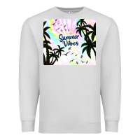Dove Grey summer vibes with birds Premium Sweatshirt - TumblerDesignByShophia