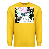 Lemon summer vibes with birds Premium Sweatshirt - TumblerDesignByShophia