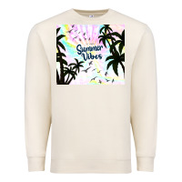 Sandshell summer vibes with birds Premium Sweatshirt - TumblerDesignByShophia