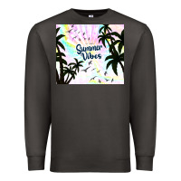 Smoke summer vibes with birds Premium Sweatshirt - TumblerDesignByShophia