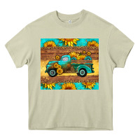 Mossy farm truck tumbler Heavy Core Tee - HRA Design Shop
