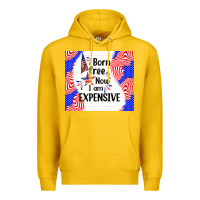 Lemon born free now i am expensive Premium Hoodie - TumblerDesignByShophia