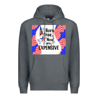 Rock born free now i am expensive Premium Hoodie - TumblerDesignByShophia