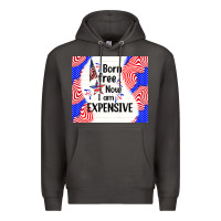 Smoke born free now i am expensive Premium Hoodie - TumblerDesignByShophia