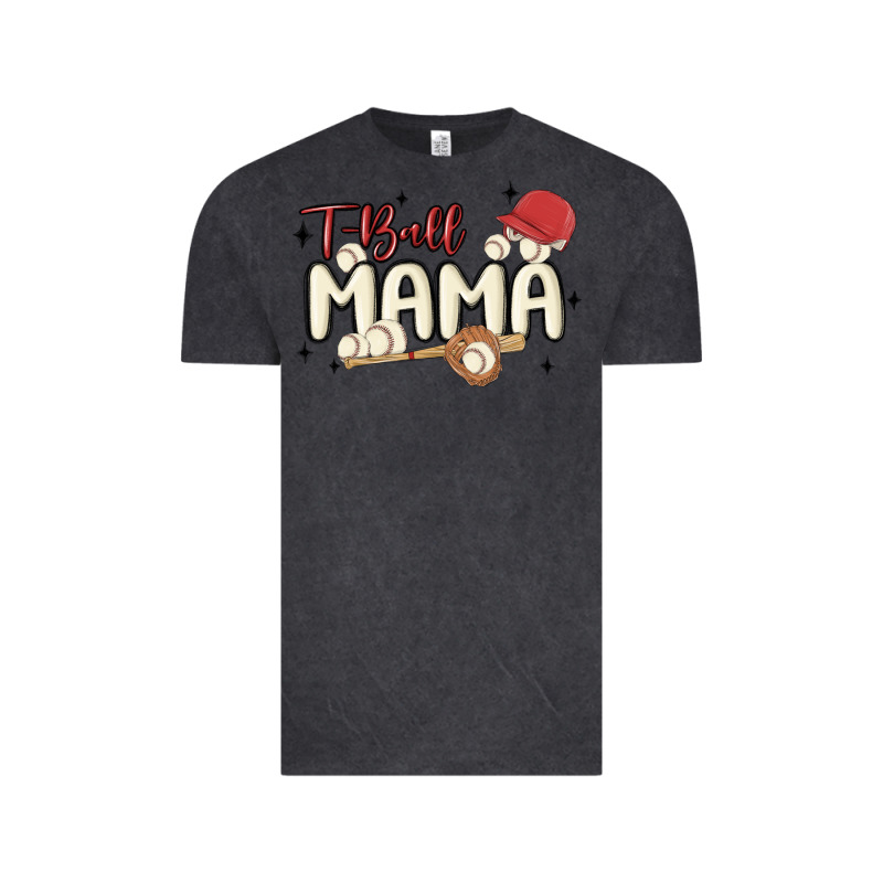T Ball Mama Baseball Vintage Tee by MaliasSmallBusiness | Teevron
