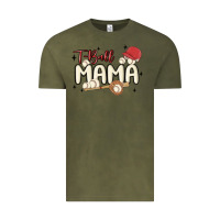 Vintage Olive t ball mama baseball Vintage Tee - MaliasSmallBusiness