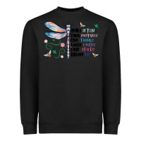 Black dragonfly smile tink give laugh love dream Heavyweight Sweatshirt - MaliasSmallBusiness