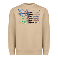 Mushroom dragonfly smile tink give laugh love dream Heavyweight Sweatshirt - MaliasSmallBusiness