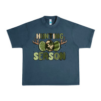 Midnight Navy hunting season Urban Heavy Tee - MaliasSmallBusiness