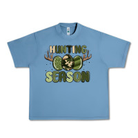 Pebble Blue hunting season Urban Heavy Tee - MaliasSmallBusiness