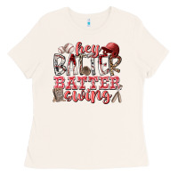 Bone hey batter batter swing Ladies Tee - RacoonDesign