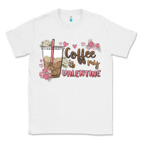 White coffee is my valentine Classic Tee - MaliasSmallBusiness