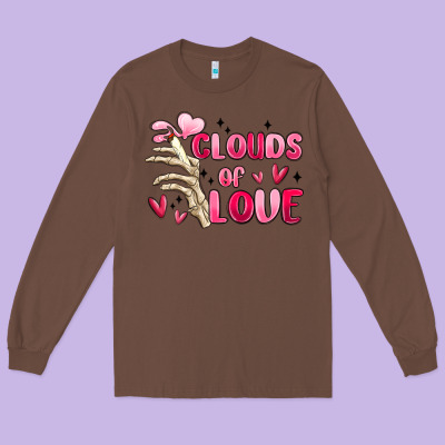 Clouds Of Love Long Sleeve Tee Designed By Maliassmallbusiness