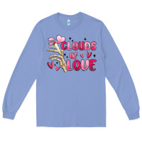 Colony Blue clouds of love Long Sleeve Tee - MaliasSmallBusiness