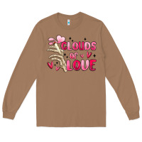 Toasted Coconut clouds of love Long Sleeve Tee - MaliasSmallBusiness