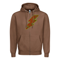 Chestnut Cactus Pattern Lightning Zipper Hoodie - Bettercallsaul