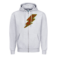 Heather Grey Cactus Pattern Lightning Zipper Hoodie - Bettercallsaul