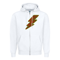White Cactus Pattern Lightning Zipper Hoodie - Bettercallsaul