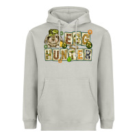 Moon Dust Egg hunter with plate letters Easter Day Heavyweight Hoodie - HowdyJamesFarm