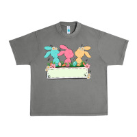 Tornado easter bunny trio Urban Heavy Tee - MaliasSmallBusiness