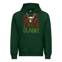 Forest Green you serious clark with deer bbs Urban Hoodie - BundleAndBundleShop