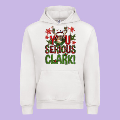 You Serious Clark With Deer Bbs Urban Hoodie Designed By Bundleandbundleshop