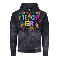 Cloud Black Teacher Day Vintage Hoodie - LillyAllenDesigns