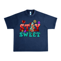 Navy stay sweet Urban Heavy Tee - AdoDesignShop
