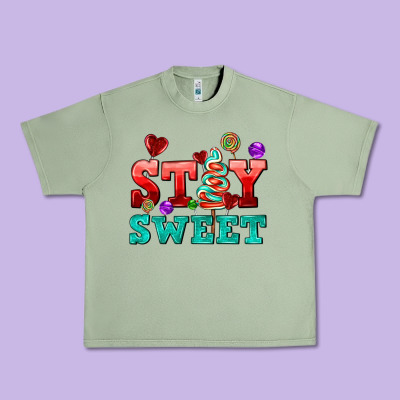 Stay Sweet Urban Heavy Tee Designed By Adodesignshop