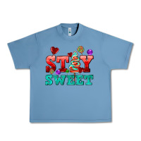 Pebble Blue stay sweet Urban Heavy Tee - AdoDesignShop