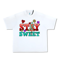 White stay sweet Urban Heavy Tee - AdoDesignShop