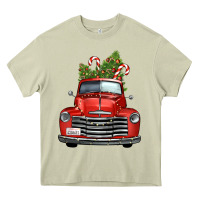 Mossy christmas trees truck Heavy Core Tee - FaDigitalArtStudio