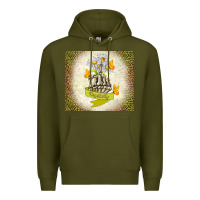 Army Green negativity Premium Hoodie - TumblerDesignByShophia