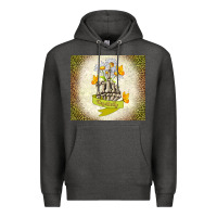 Charcoal Heather negativity Premium Hoodie - TumblerDesignByShophia