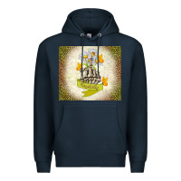 Navy negativity Premium Hoodie - TumblerDesignByShophia