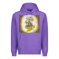 Purple negativity Premium Hoodie - TumblerDesignByShophia