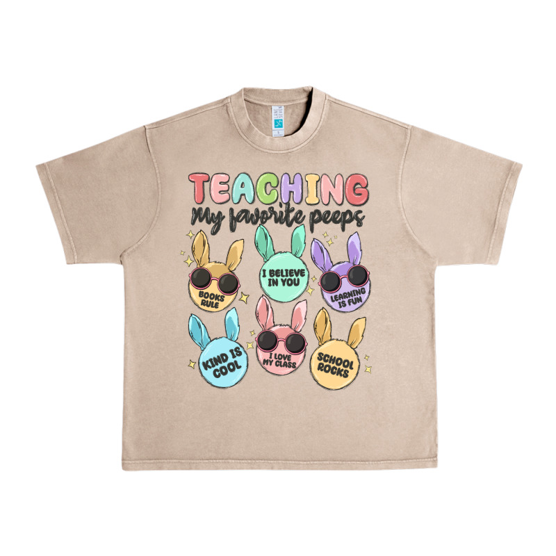 Teahing My Favorite Peeps Urban Heavy Tee by MaliasSmallBusiness | Teevron