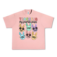 Salmon teahing my favorite peeps Urban Heavy Tee - MaliasSmallBusiness