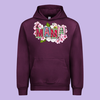 Mother's Day Mama Urban Hoodie Designed By Fadigitalartstudio