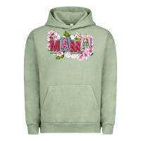 Pigment Oil Green Mother's Day mama Urban Hoodie - FaDigitalArtStudio