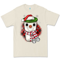 Bone Christmas snowman coffee Premium Tee - JahusDesignShop
