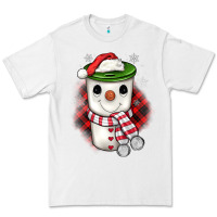 White Christmas snowman coffee Premium Tee - JahusDesignShop