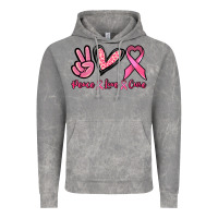 Cloud Rock Peace love cure Vintage Hoodie - NancyCooperArtShop