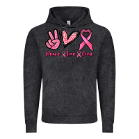 Vintage Black Peace love cure Vintage Hoodie - NancyCooperArtShop